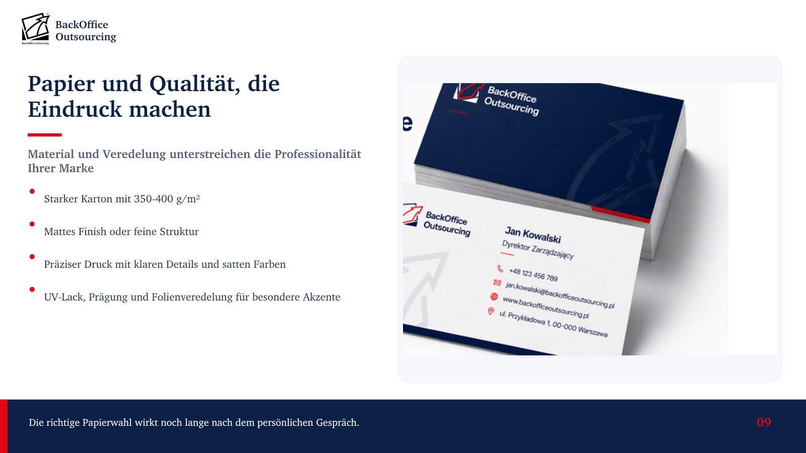 Polygrafie-Angebot - Folie 9 / 17